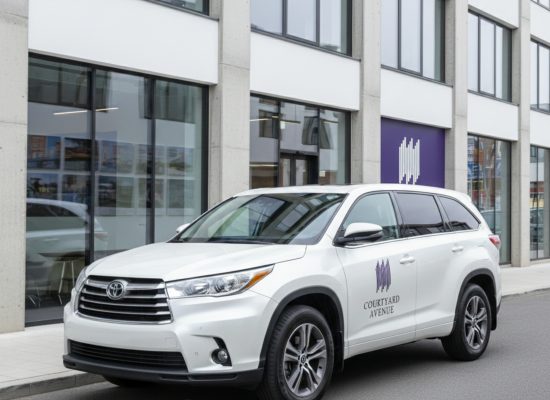 Courtyard Avenue office car